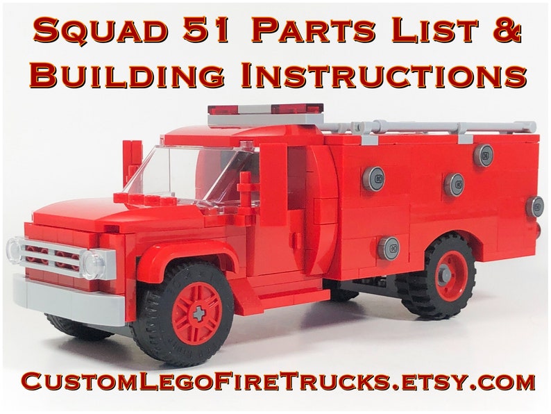 lego custom fire truck