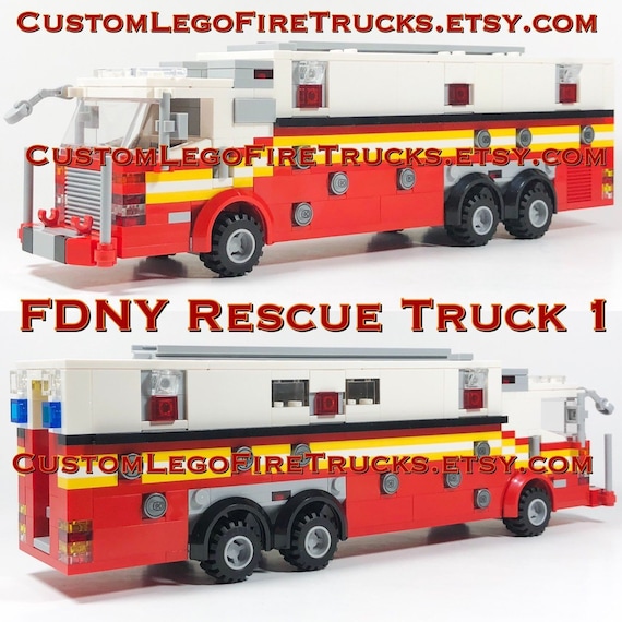 lego fdny fire truck