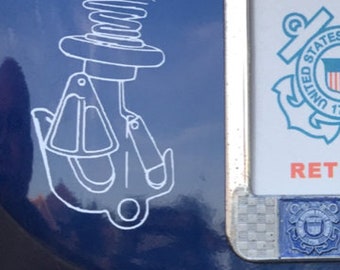 Hoist Hook HH 65 Helicopter Decal