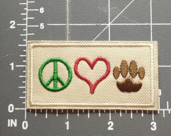 Peace, Love, Paws  (free mailing in U.S.)