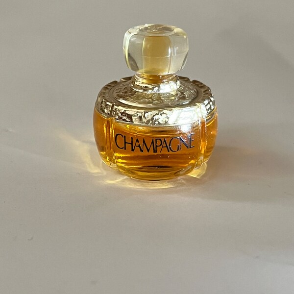 YSL Champagne rare mini vintage bottle authentic original.