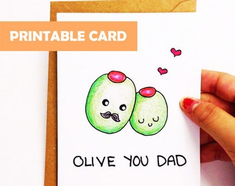printable dad card etsy printable birthday cards for dad