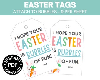 Paascadeaukaartjes - Bubbels Cadeaukaartje