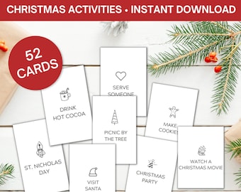 52 activiteitenkaarten voor de adventstijd - Kerstactiviteiten