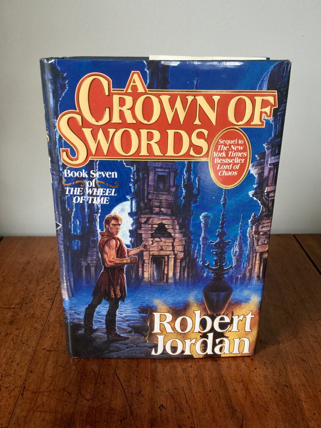Vintage A Crown of Swords by Robert Jordan, Book, First Edition