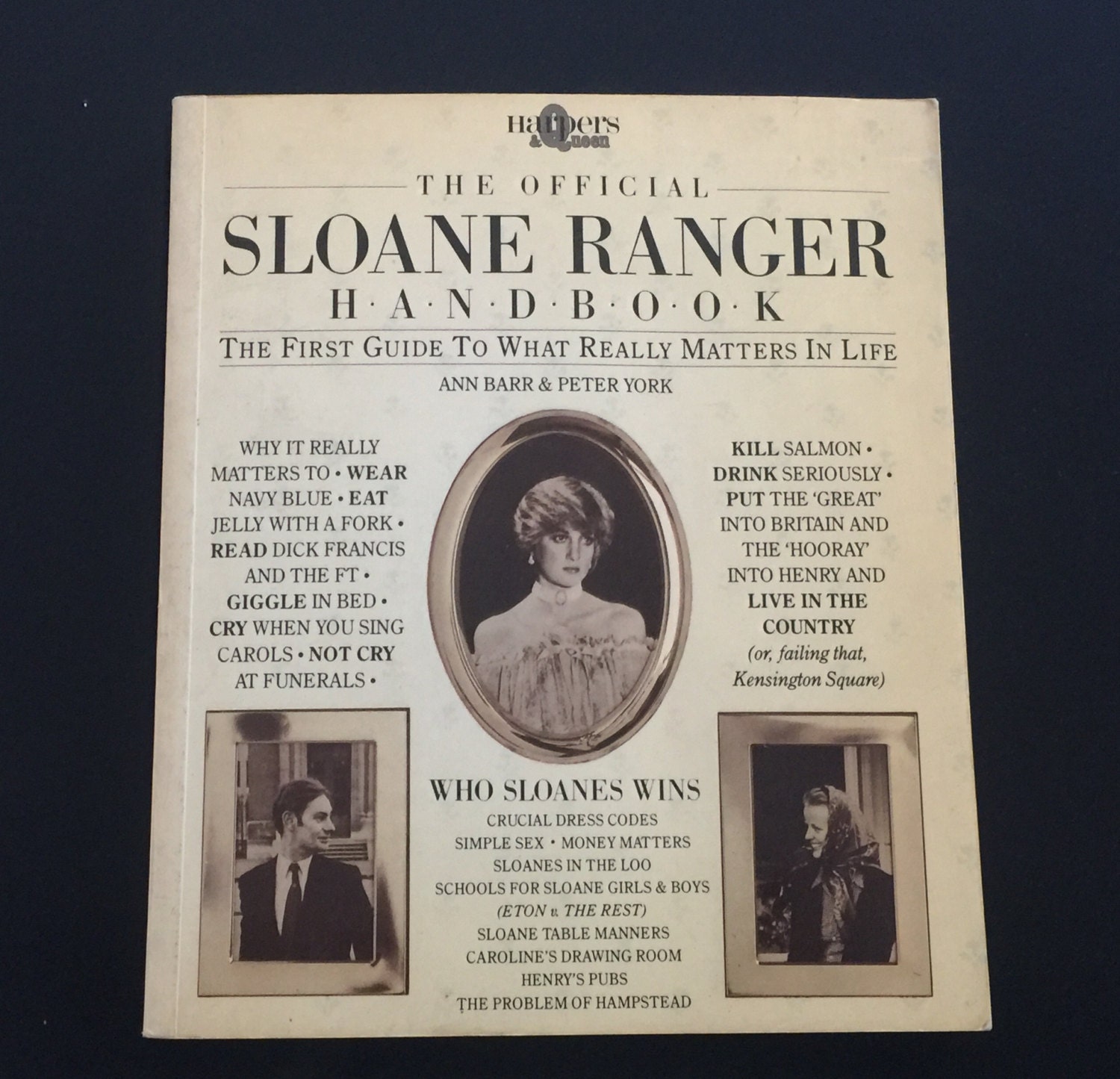 The Official Sloane Ranger Handbook by Ann Barr and Peter York, First Editi...