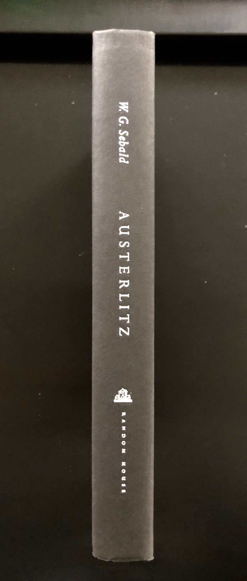 Austerlitz by W.G. Sebald Hardback Book First Edition First Etsy
