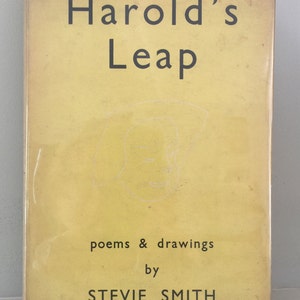 Harold's Leap autorstwa Stevie Smith, pierwsze wydanie, pierwsze wrażenie, w obwolucie, książka poetycka, poezja amerykańska, poezja XX wieku
