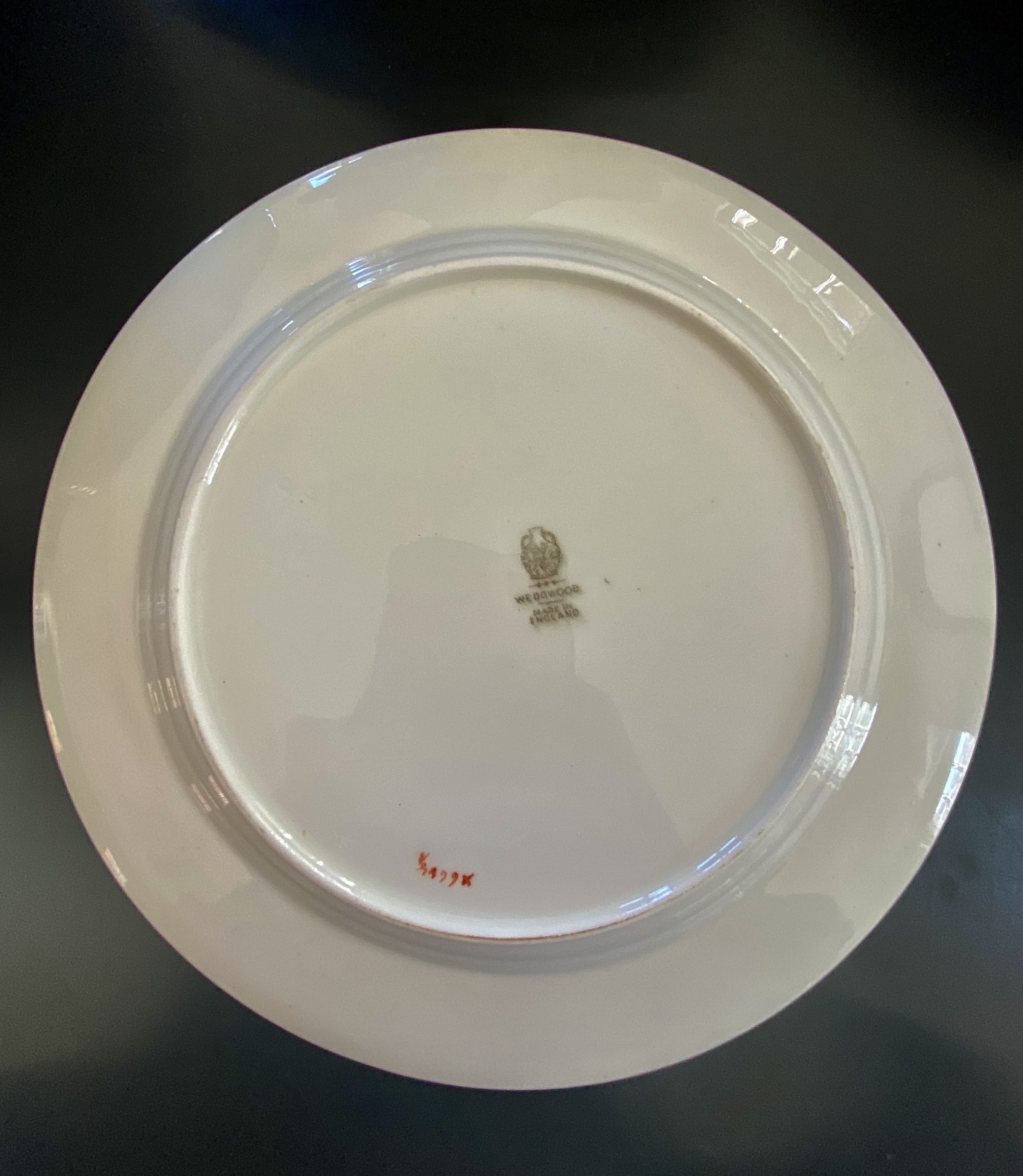 A Set of 12 Antique Wedgwood Plates, X6688, Enamel Glaze , Salad Plates ...