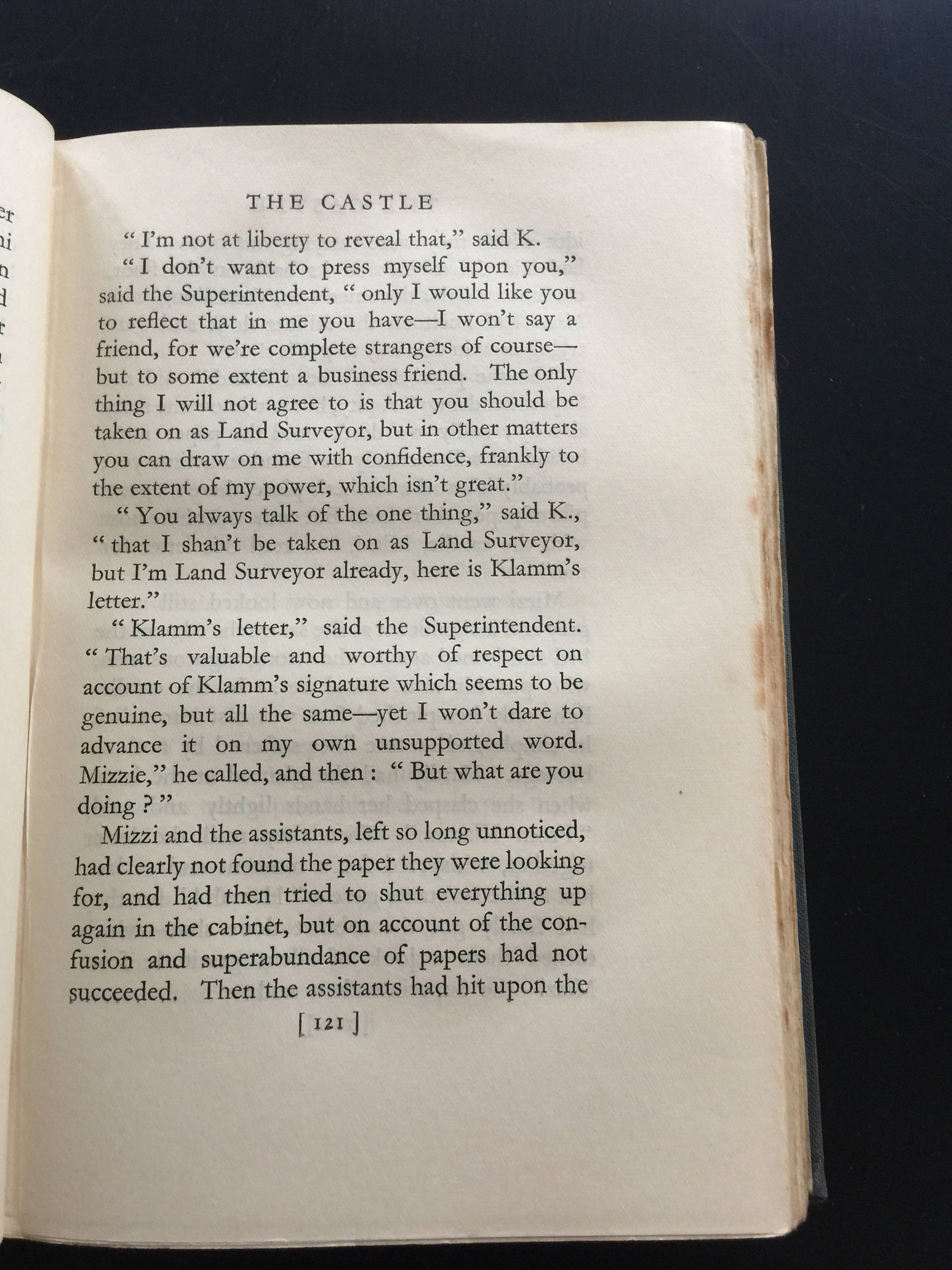 The Castle by Franz Kafka The Castle by Franz Kafka