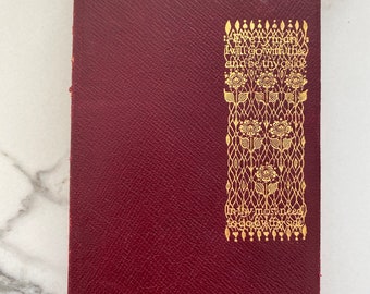 A Smaller Classical Dictionary, Edited by E.H. Blakeney, Dent London Everyman's library, red leather, leather bound, 1913, vintage book