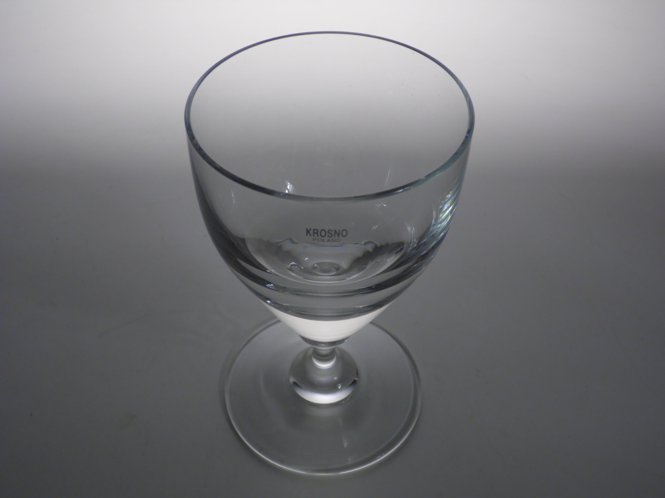 Set of 12 Krosno Poland clear drinking glasses Etsy