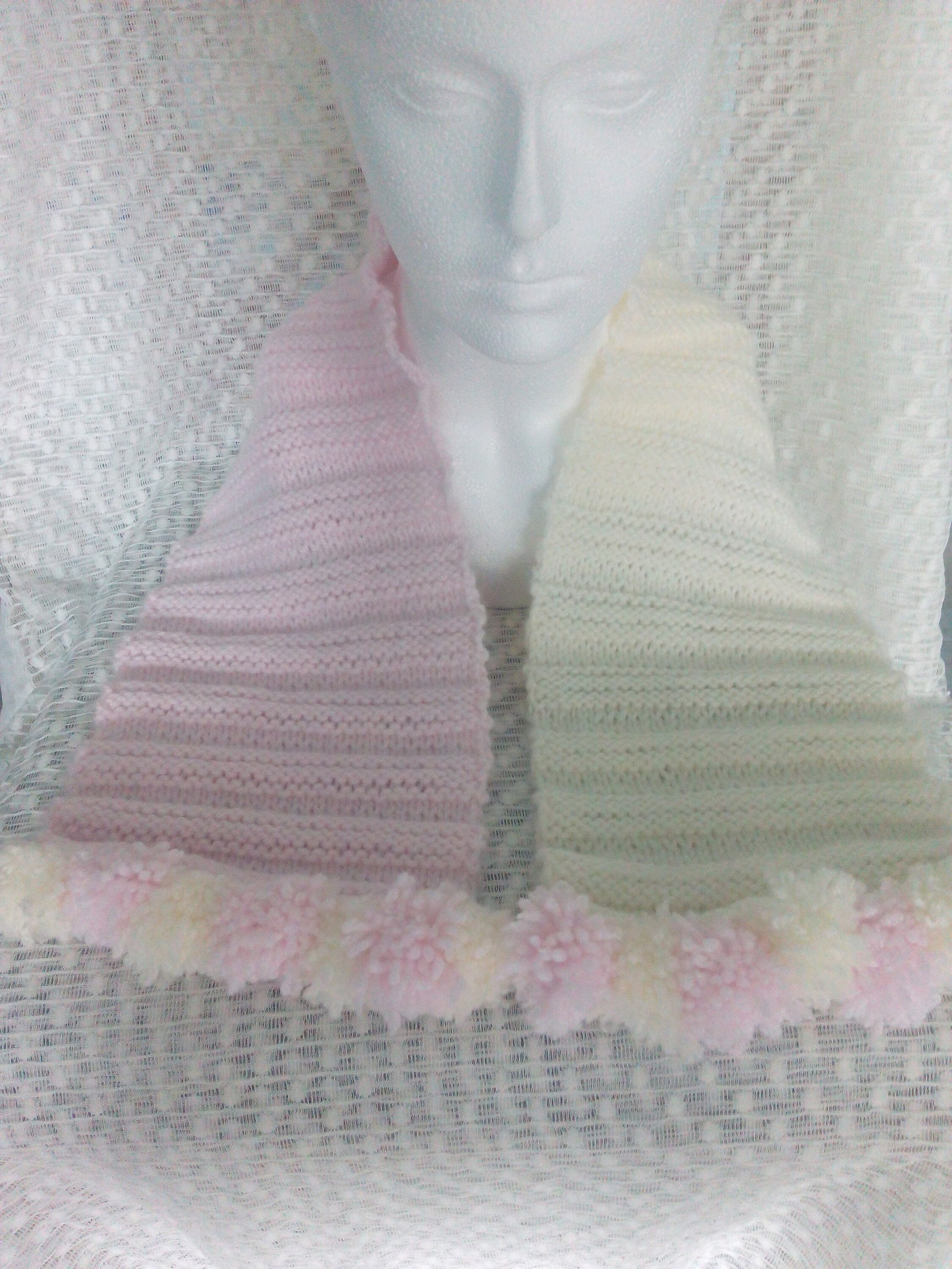 Pompom Hat & Matching Scarf from Italy C Wonder Pom-Pom Beanie & Scarf Gift Set | HSN main image 2
