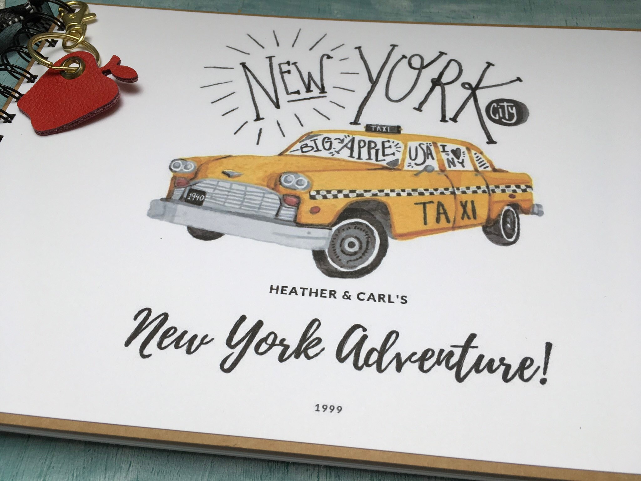 Personalised New York Scrapbook Album USA Travel Journal Etsy UK