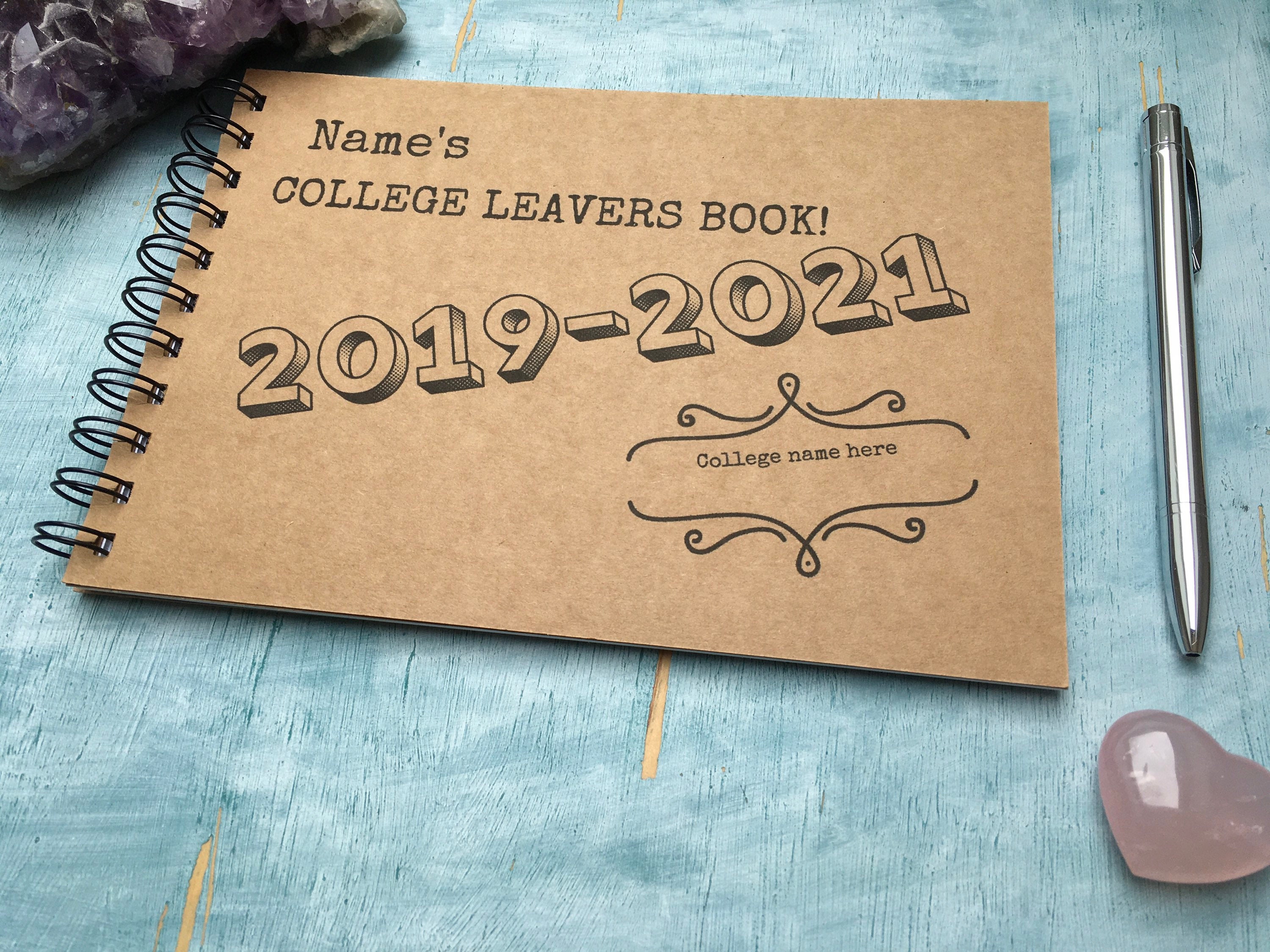 College leavers book 2021 college leavers gift end of Etsy