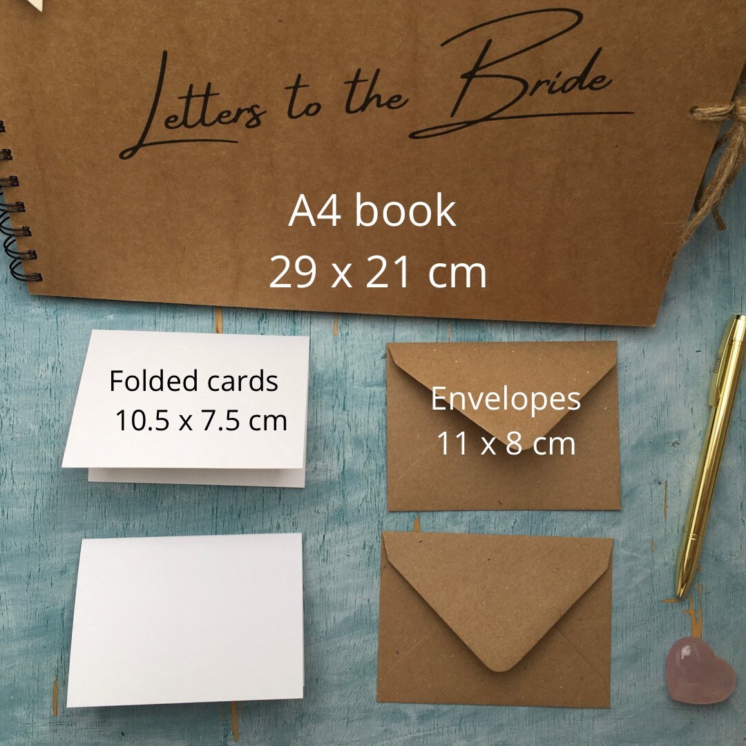 Mini Envelope Guestbook Rustic Guest Book With Mini Envelopes Etsy UK
