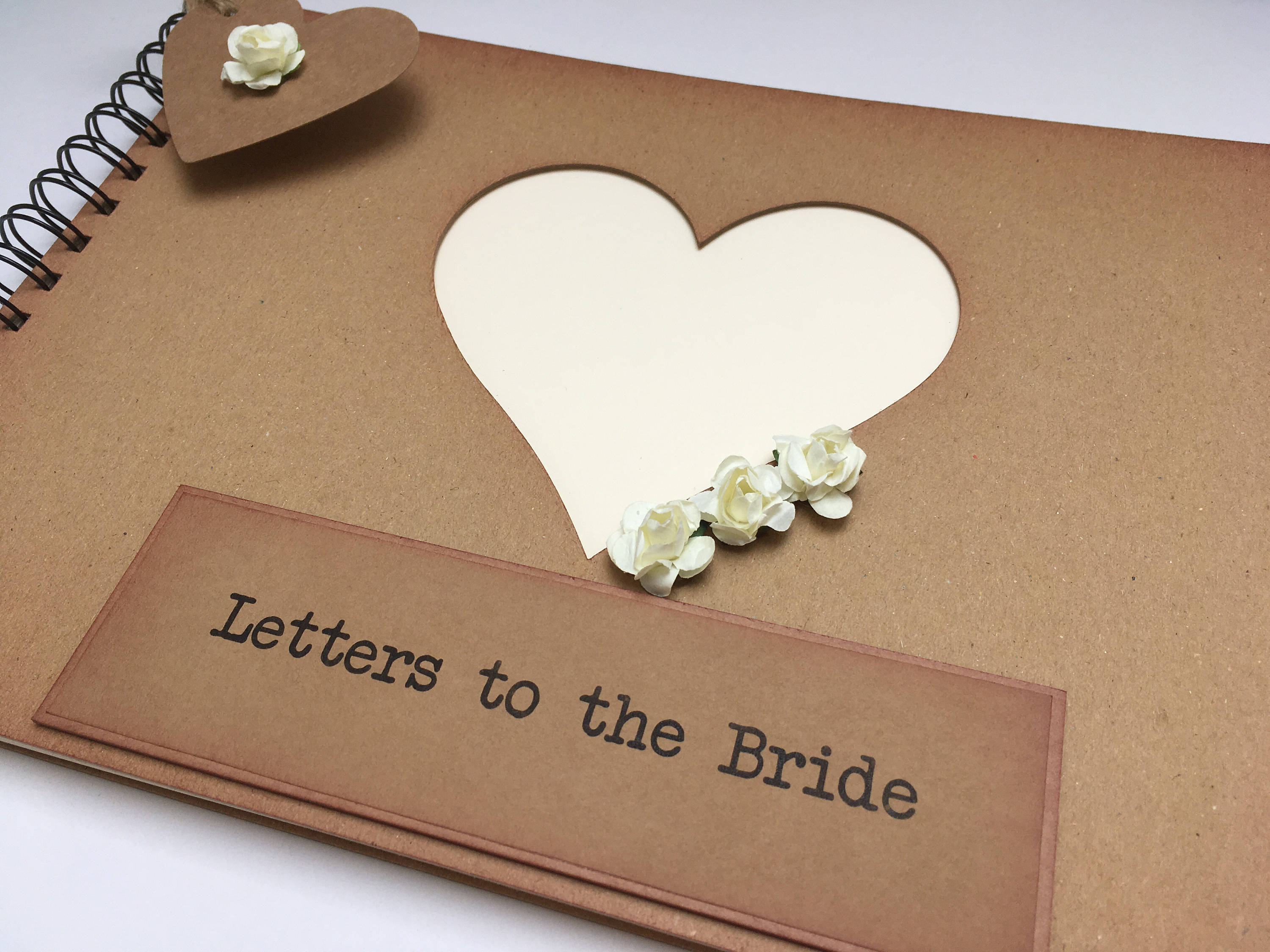 Letters to the bride scrapbook album etsy uk