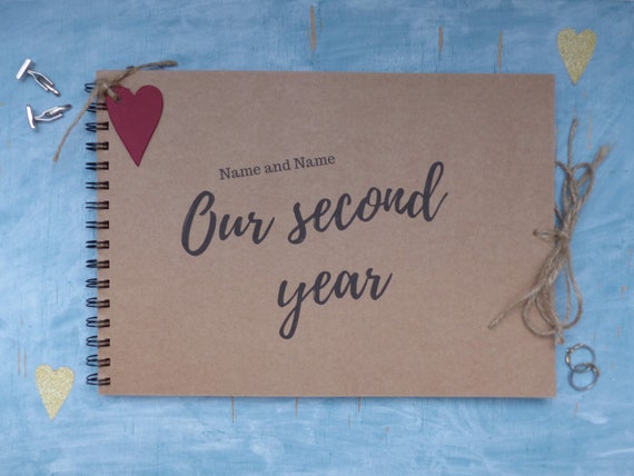 Customizable Happy Wedding Anniversary Scrapbook- Get Here at