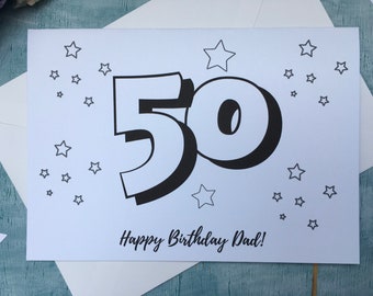 Printable 70th Birthday Card Instant Download to Print and | Etsy UK