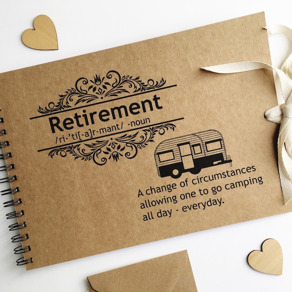 Retirement Memory Book Etsy