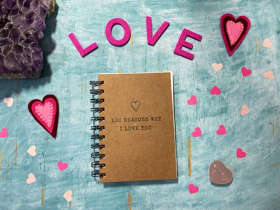 What I Love About You - Reasons Why I Love You: Fill In The Blank Love Book  for Couples - Romantic Gift for Him and Her on Anniversary, Birthday