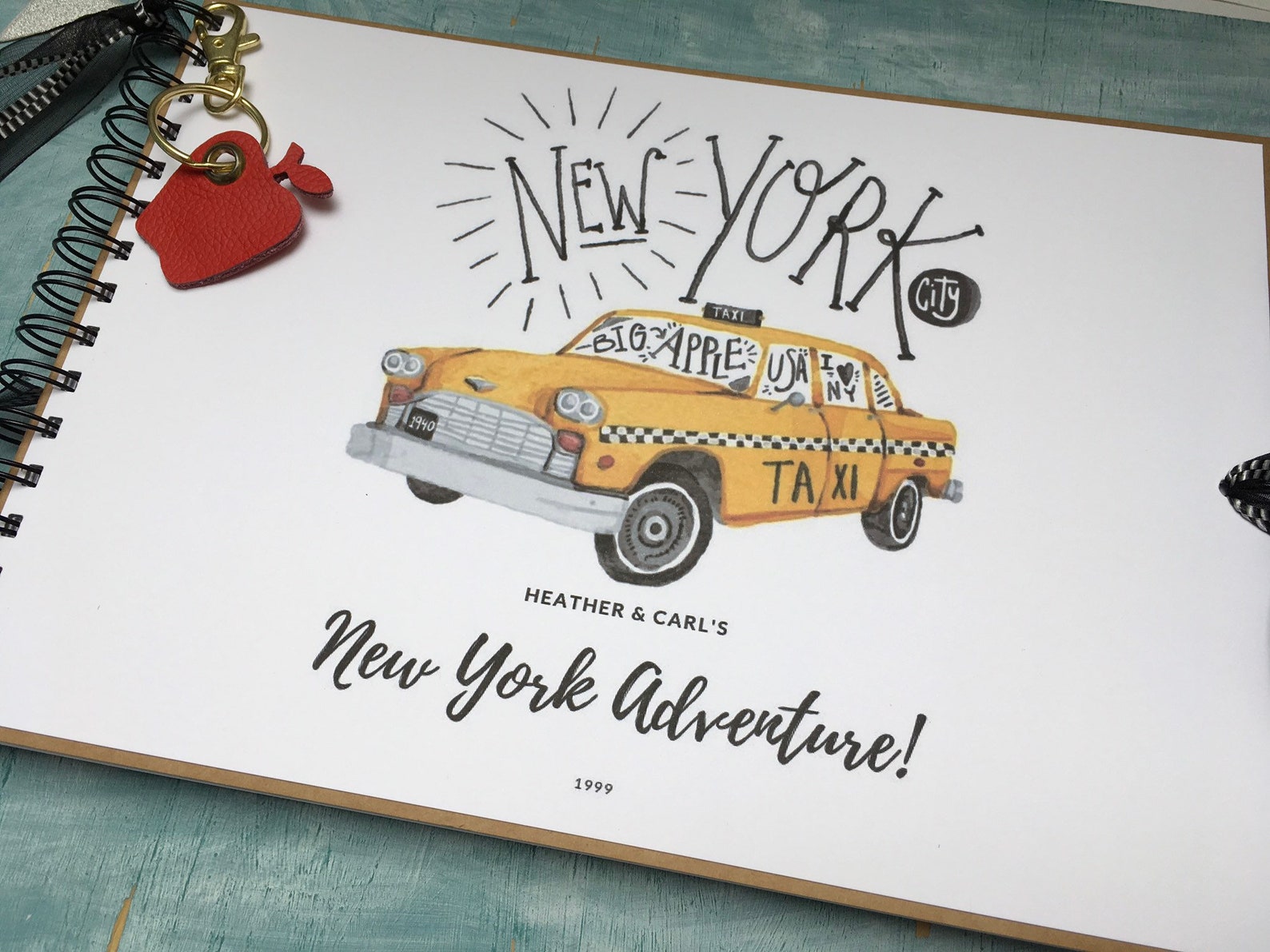 Personalised New York Scrapbook Album USA Travel Journal Etsy UK