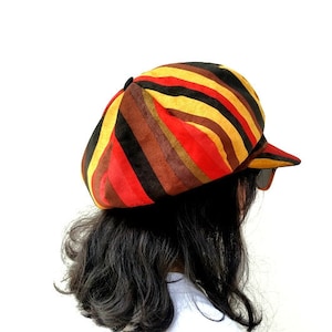 Rasta Hat, Dreadlocks Hat, Rastafari Cap, Dubwise Cap, Rasta Cap, Reggae Cap, Army Cap, Cadet Military Hat, Reggae Army Cap, Hippie Cap