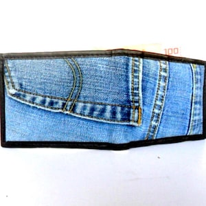 Monedero denim, Monedero jeans, Monedero Boho, Monedero mujer, Monedero hippie, Monedero étnico, Monedero Boho, Monedero étnico, Monedero vegano, Regalo