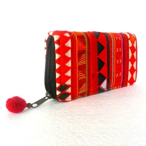 Ethnic Wallet, Bohemian Wallet, Women Wallet, Boho Wallet, Hippie Wallet, Boho Purse, Hmong Purse, Ethnic Purse, bohemian Gift Wallet