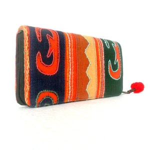 Boho Wallet, Bohemian Wallet, Women Wallet, Hippie Wallet, Ethnic Wallet, Boho Purse, Hmong Purse, Ethnic Purse, bohemian Gift Wallet