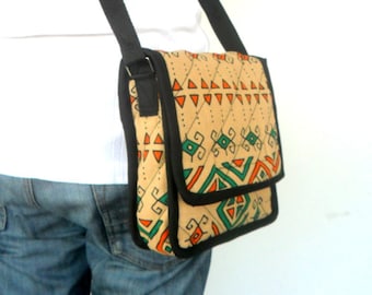 Crossbody Bag Messenger Bag Bohemian Bag Multicolor Boho Bag Handmade Everyday Bag Purse Hippie Hobo Bag Thai Gift bag