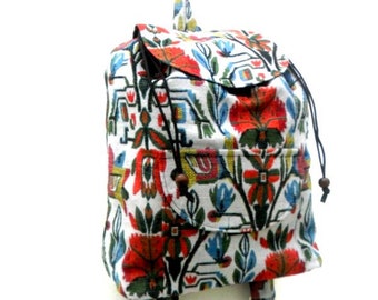 Plecak Torba Torba na ramię Wielokolorowa Torba typu crossbody Torba kurierska Hippie Boho Hobo Art Bag Portmonetka Boho Torba Ręcznie robiona Torba typu Sling Tajski prezent