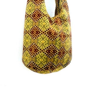Shoulder Bag Sling Thai Hippie Hobo  Multicolor Bag Hobo Crossbody Bag Boho Bohemian Bag Purse Multi Color Messenger Sling Gift Bag