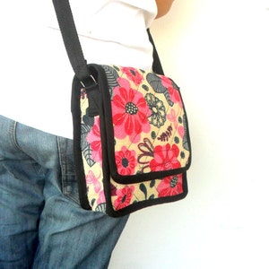 Crossbody Bag Messenger Bag Bohemian Bag Multicolor Boho Bag Handmade Everyday Bag Purse Hippie Hobo Bag Thai Gift bag