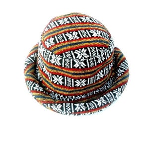Rasta Hat, Reggae Hat, Bucket Hat, Bohemian Hat, Jamaican Hat, Unisex Cap, Sun Hat, gift