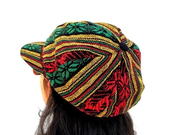 Rasta Hut, Reggae Hut, Eimer Hut, Boho Hut, Jamaika Hut, Unisex Kappe, Sonnenhut, Geschenk