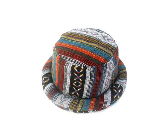 Bucket Hat Boho Hat Hippie Hat Hipster hat Bohemian hat Sun Hat gift