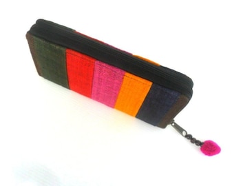 Hemp Wallet, Hmong Wallet, Women Wallet, Hippie Wallet, Boho Purse, Hmong Purse Ethnic Purse bohemian Gift Wallet