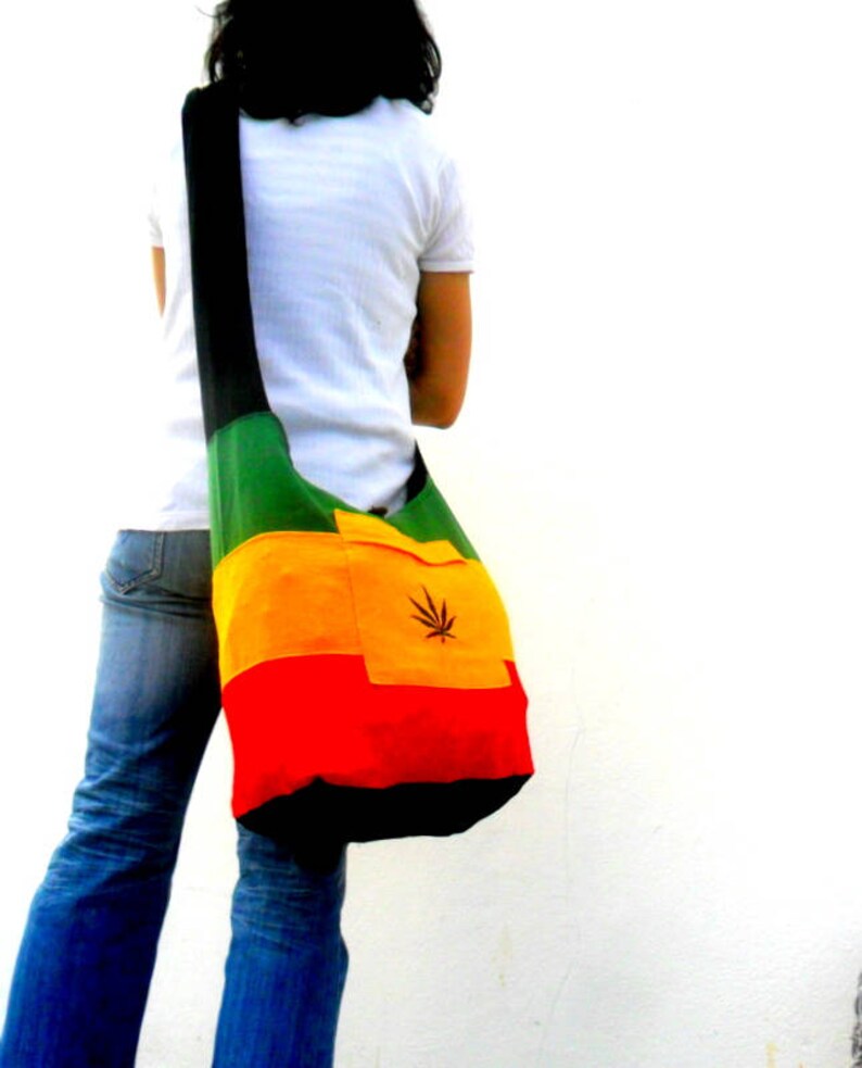 Rasta Bag Marley Bag Hobo Bag Hippie Bag Shoulder Bag Etsy
