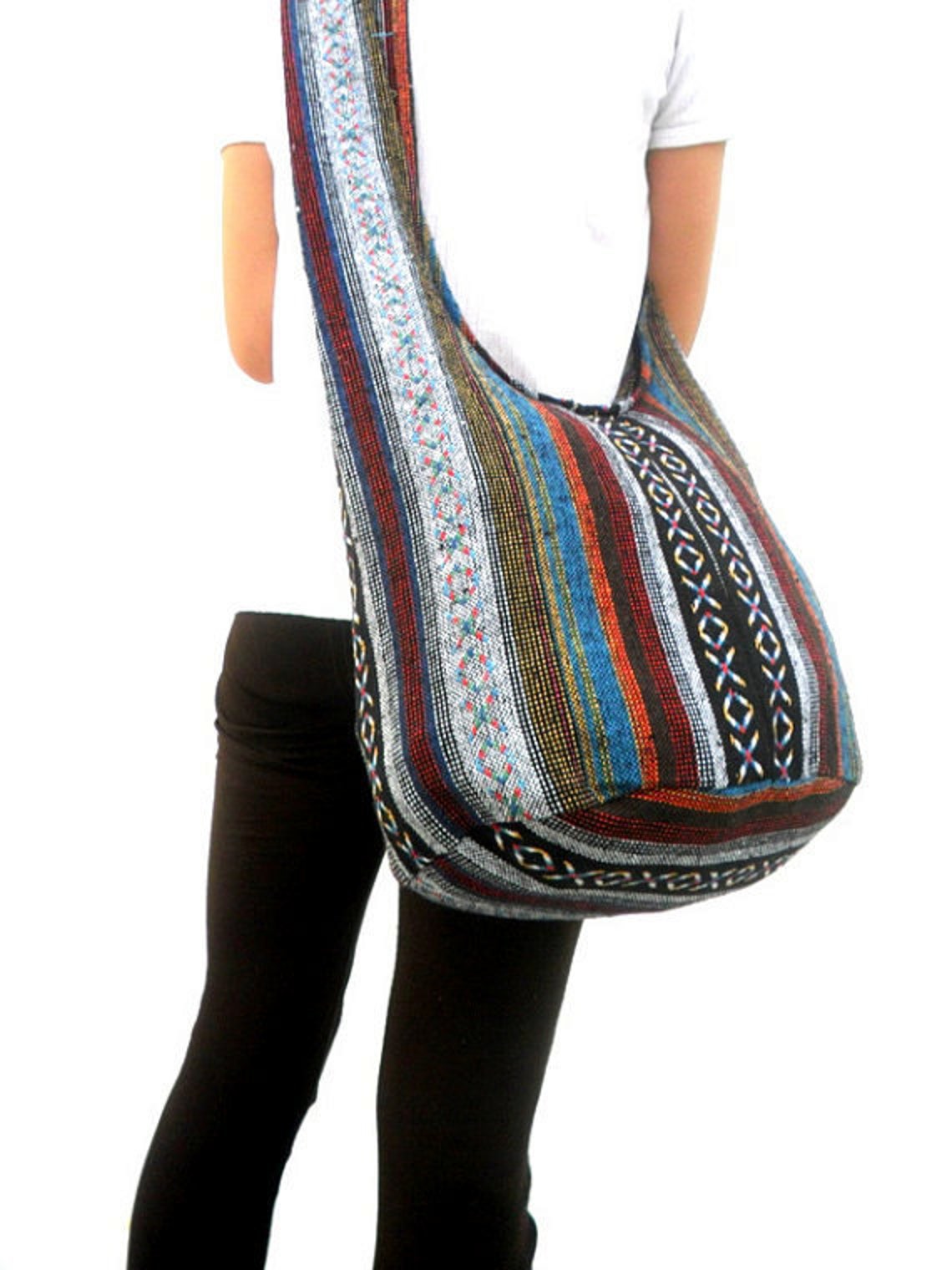 Crossbody Bag Bohemian Bag Hobo Bag Hippie Bag Messenger Etsy