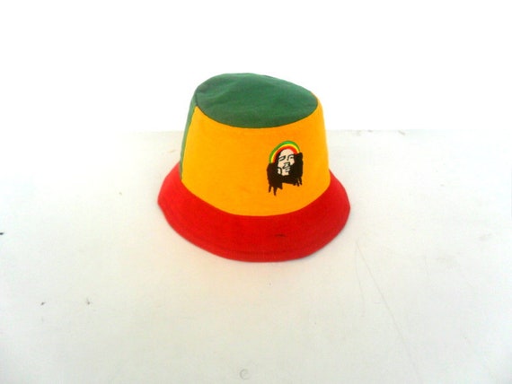 rasta bucket hat