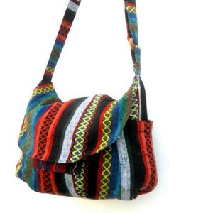 Crossbody Bag Hippie Bag Messenger Shoulder Bag Purse Handbag - Etsy