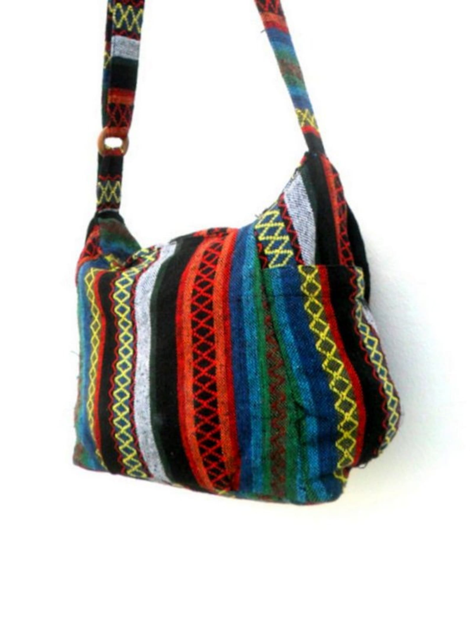 Crossbody Bag Hippie Bag Messenger Shoulder Bag Purse Handbag Etsy