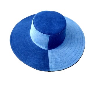 Cappello a tesa larga, Cappello a secchiello in jeans, Cappello boho, Cappello hippie, Cappello hipster, Cappello a tesa larga, Cappello boho, Cappello da sole, Cappello da spiaggia, Cappello estivo