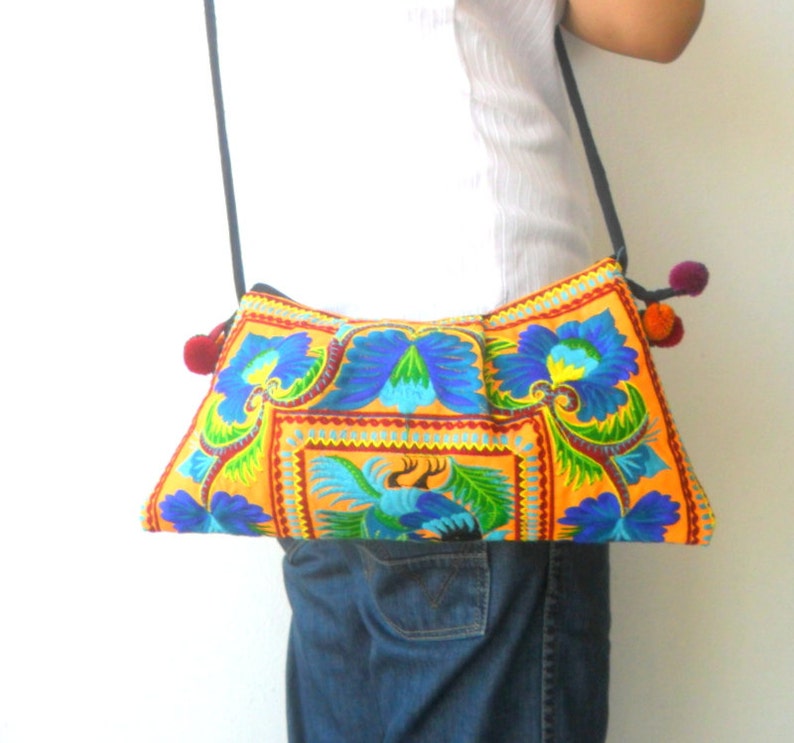 Women Ethnic Bag Hill Tribe Bag Sling Bag Boho Bag - Etsy