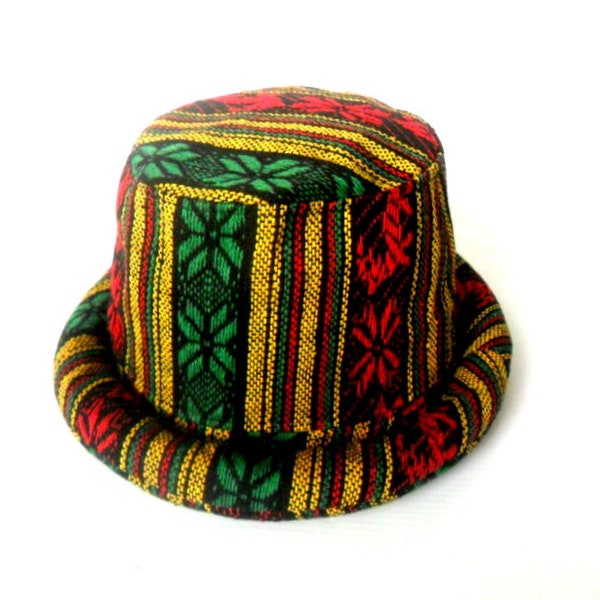 Chapeau rasta, chapeau reggae, chapeau bob, chapeau bohème, chapeau jamaïcain, casquette unisexe, chapeau de soleil, cadeau