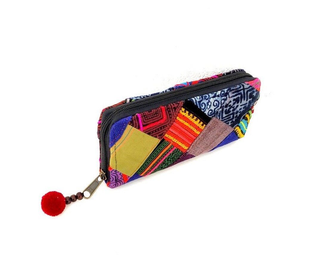 Patchwork Boho Wallet, Bohemian Wallet, Women Wallet, Hippie Wallet, Ethnic Wallet, Boho Purse