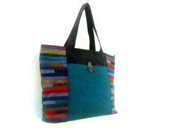 Tote bag, Patchwork Bag, Diaper bag, Everyday bag, Ethnic bag, Bohemian Bag, Vegan Bag, Woven Bag, Shoulder Bag, Hippie Boho Purse Gift Bag