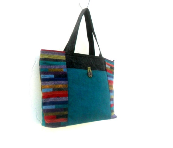 Tote bag, Patchwork Bag, Diaper bag, Everyday bag, Ethnic bag, Bohemian Bag, Vegan Bag, Woven Bag, Shoulder Bag, Hippie Boho Purse Gift Bag