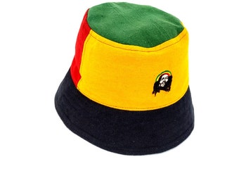 Fischer Hut Boho Rasta Hut Hanf Hut Hippie Reggae Fischer Hut unisex Mütze Hut Boho Jamaika Hut Sonnenhut Geschenk